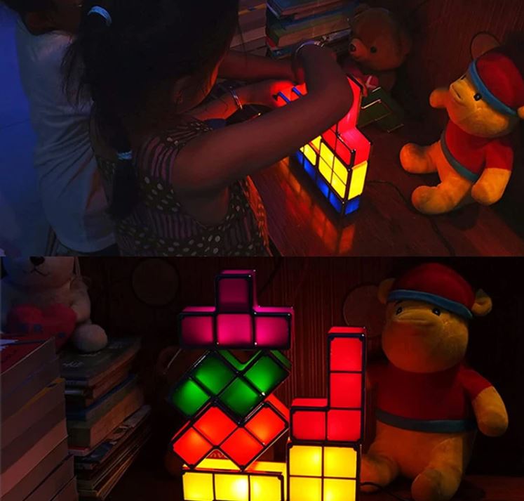 Stackable Night Light Puzzle